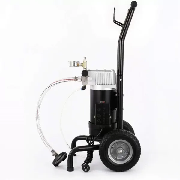 1.2HP Pulvérisateur de peinture sans air 900 W 1,9 L/min Pistolet pulvérisateur de peinture Kit pistolet pulvérisateur + tuyau