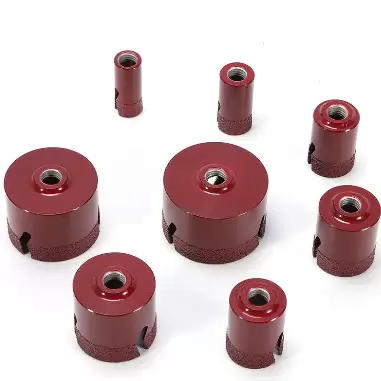 Jeu de 8 forets diamantés M14 20/25/32/35/40/50/60/68mm forets diamantés