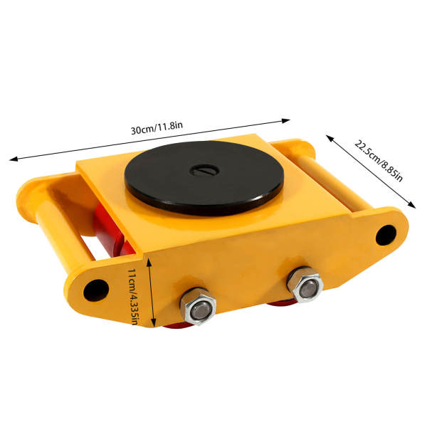 Châssis de transport 6T | Aide au transport des charges lourdes | Roulettes blindées pour charges lourdes | Kit de roulettes de transport Châssis de transport 6T | Aide au transport des charges lourdes | Roulettes blindées pour charges lourdes | Kit de roulettes de transport
