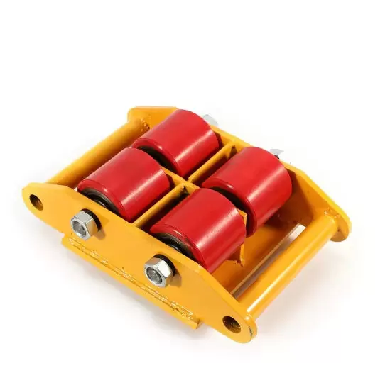 6T transportchassis | Hulp bij het transporteren van zware lasten | Zware gepantserde zwenkwielen | Transportwielenset
