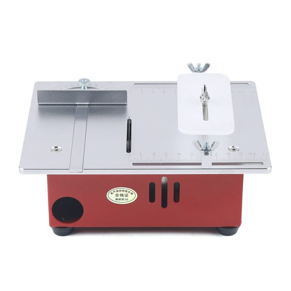 Mini scie de table multifonctionnelle, petit ménage, bricolage, outil de coupe pour banc de travail en bois 9200-9500RPM 96 W