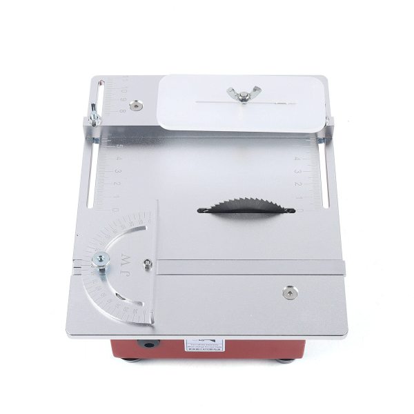 Mini scie de table multifonctionnelle, petit ménage, bricolage, outil de coupe pour banc de travail en bois 9200-9500RPM 96 W
