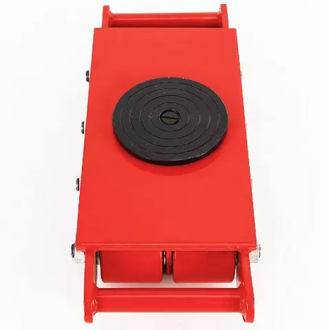 Châssis de transport 12T, 26400lbs - Roulettes de transport - Roulettes industrielles - Roulettes blindées - Rotation à 360°