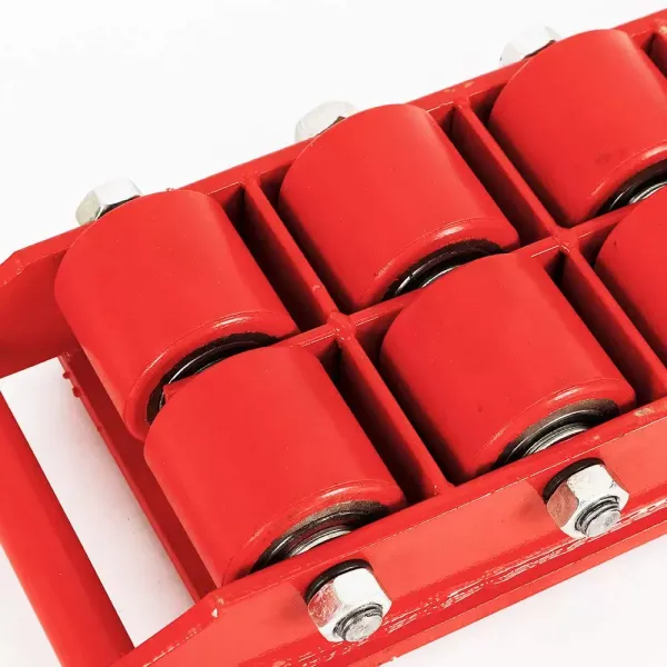 Châssis de transport 12T, 26400lbs - Roulettes de transport - Roulettes industrielles - Roulettes blindées - Rotation à 360°