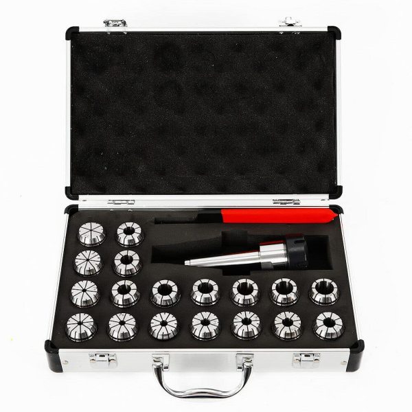 ER32 MT3-ER32 Jeu de pinces de serrage de précision Argenté Pour couvercle de fraiseuse 3-20 mm