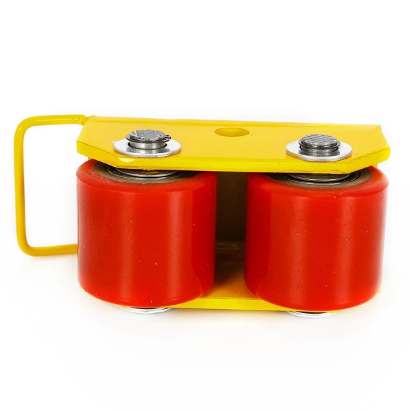 Lot de 2,5 T pour meubles lourds - Convient pour le transport d'objets lourds et lourds - En acier moulé + rouleau de transport en polyuréthane