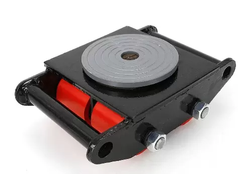 Pro Lift gepantserde wielen - 6 ton - met 360° draaibare luifel - zwart