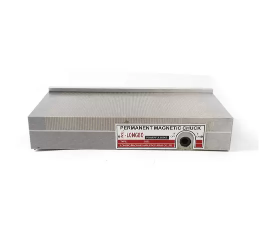 Zeer nauwkeurige magnetische klemplaat 125 x 250 mm voor schuurmachines