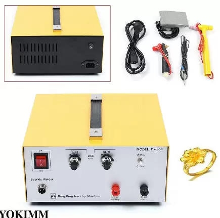 Poste de soudage à point manuel Pulse 220 V 80 A pour bijoux en or, argent, bijoux en acier