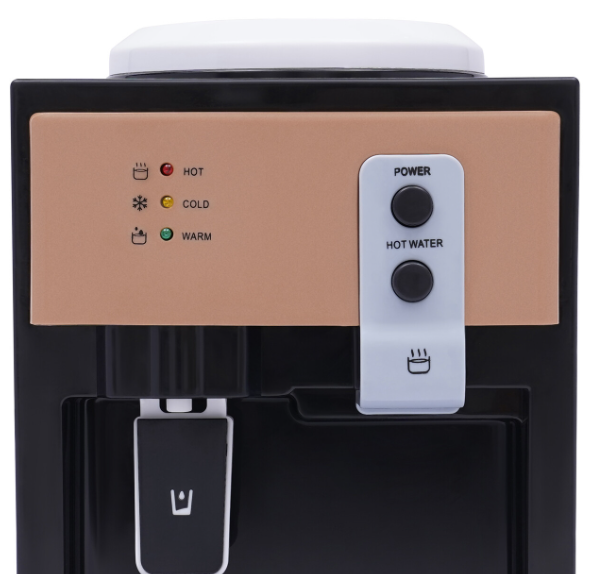 Distributeur d'eau électrique en acier inoxydable d'une capacité maximale de 18,9 litres pour une utilisation au bureau en 220V. Distributeur d'eau électrique en acier inoxydable d'une capacité maximale de 18,9 litres pour une utilisation au bureau en 220V.