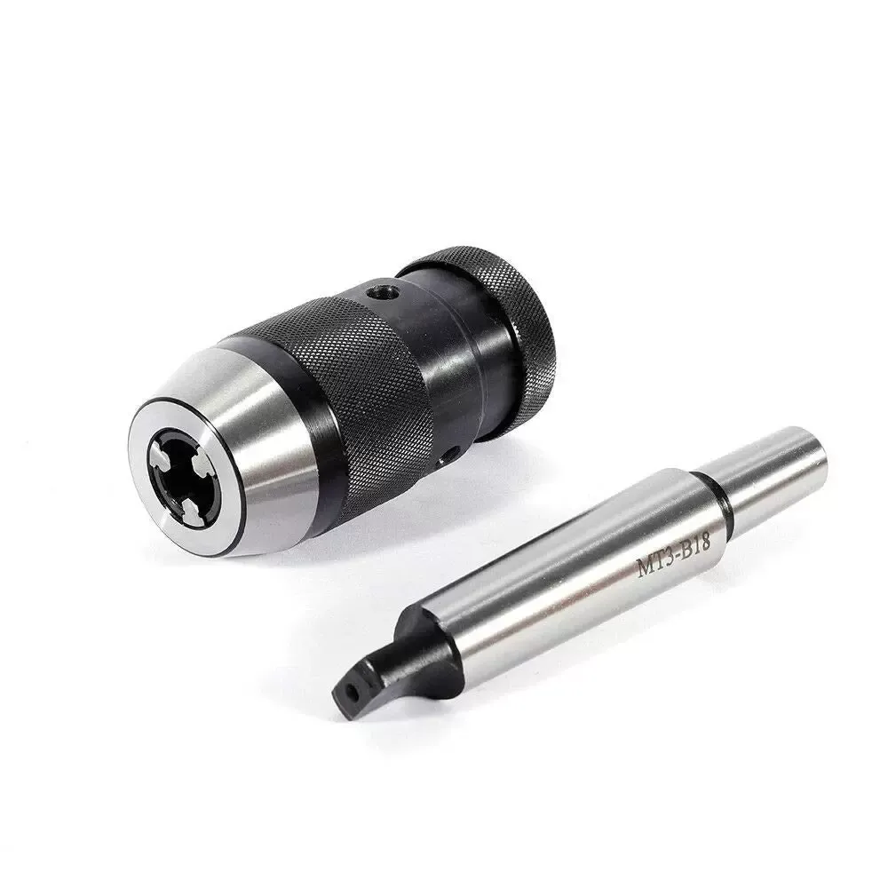 Mandrin auto-serrant sans clé + outil de connexion MT3-B18 - Cône de serrage de 1 à 16 mm Mandrin auto-serrant