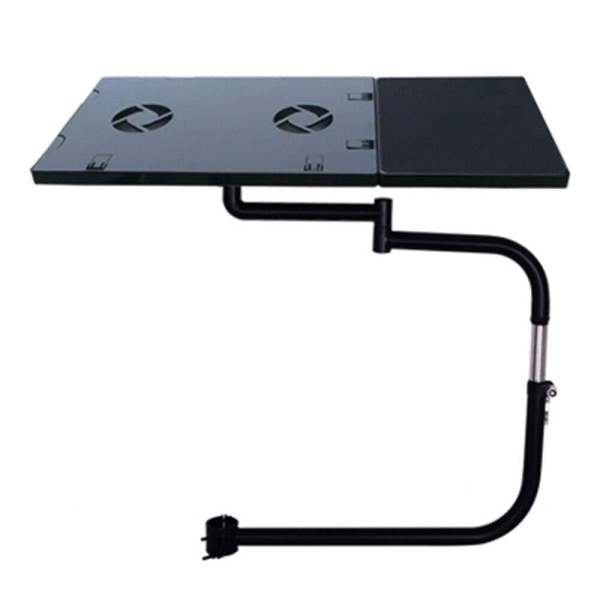 Support pour ordinateur portable entièrement mobile avec pince de chaise, support de poignet