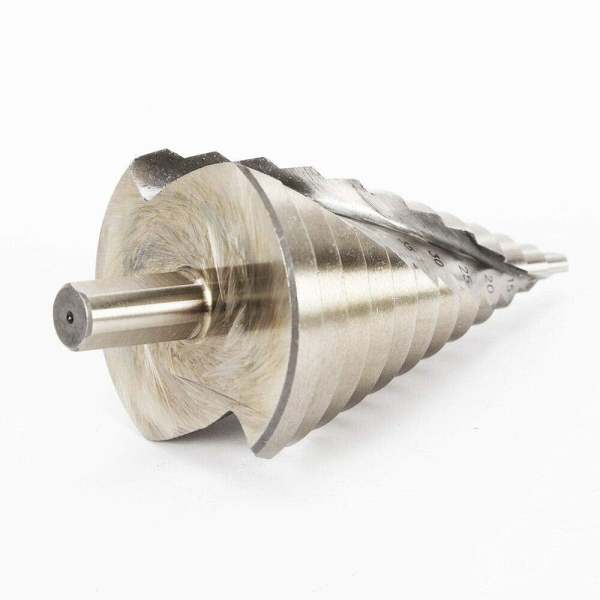 Foret étagé professionnel - Foret conique en métal - 6-60 mm - Pour métal, bois et plastique