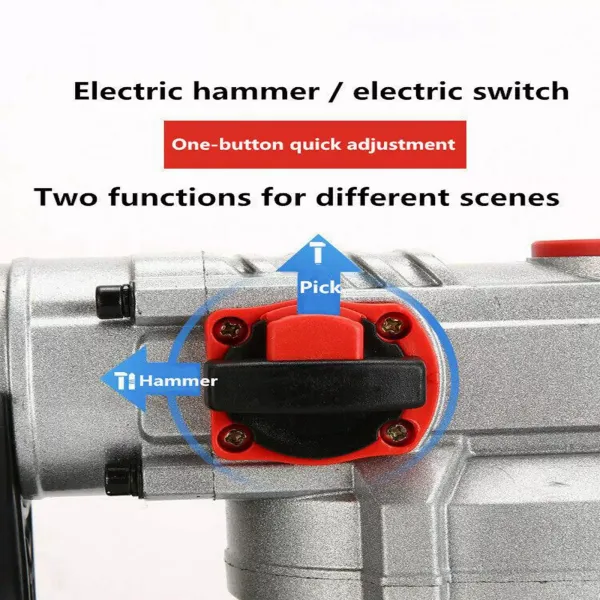Perceuse-visseuse à percussion 30 cylindres 2200 W - Perceuse électrique multifonction en acier lourd