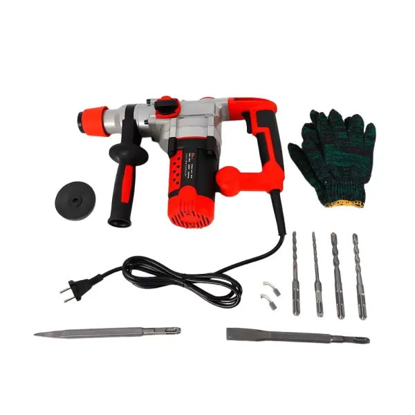 Perceuse-visseuse à percussion 30 cylindres 2200 W - Perceuse électrique multifonction en acier lourd Perceuse-visseuse à percussion 30 cylindres 2200 W - Perceuse électrique multifonction en acier lourd