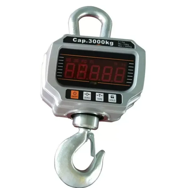 Balance industrielle numérique robuste avec écran LED et batterie (3000 kg) Balance industrielle numérique robuste avec écran LED et batterie (3000 kg)