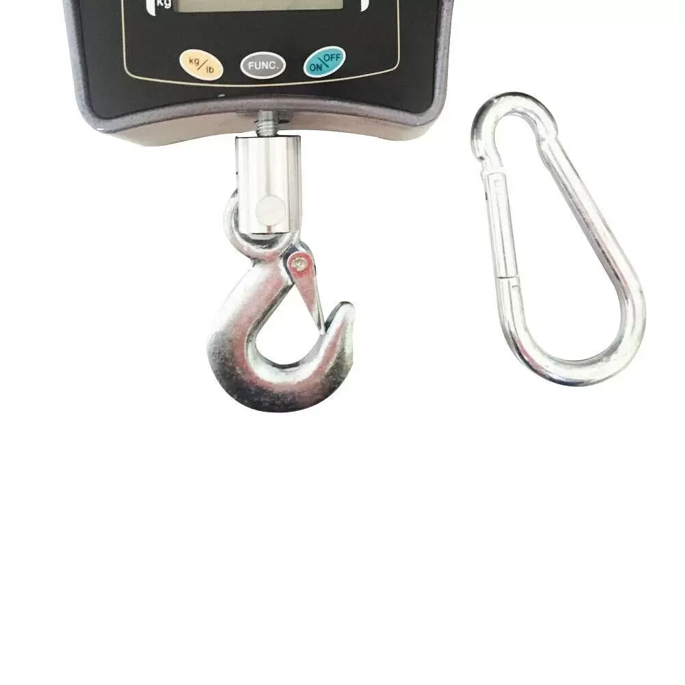 500 kg Balance électronique avec Affichage LCD 1100LB - Crochet Suspendu numérique