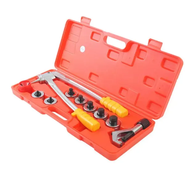 Outil d'Expansion de Tube, Hansemay 7 Niveau Professionnel Tube Expander Outil Ensemble Complet avec Tube Cutter & Outil d'ébavurage