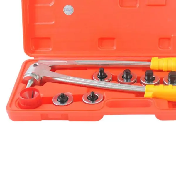 Outil d'Expansion de Tube, Hansemay 7 Niveau Professionnel Tube Expander Outil Ensemble Complet avec Tube Cutter & Outil d'ébavurage