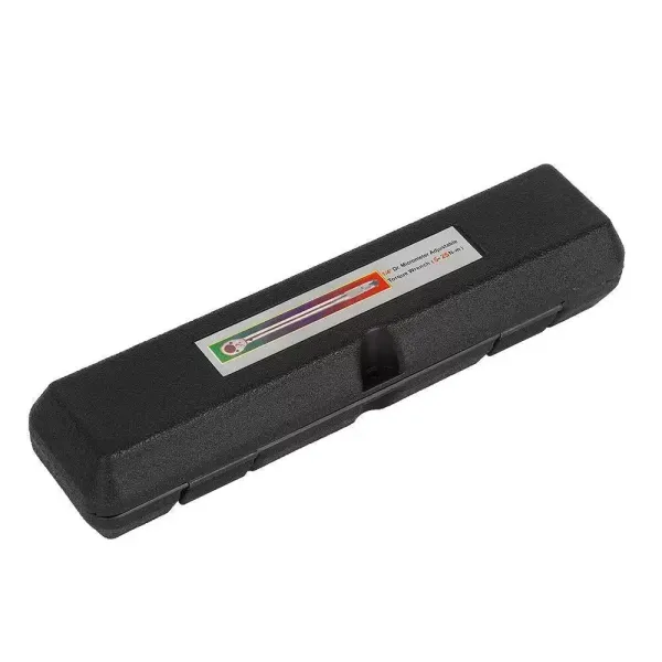 Clé dynamométrique 1/4" - Entraînement calibré - 5-25 Nm - Couple professionnel - Cliquet réglable - Pour réparation automobile - Avec mallette Clé dynamométrique 1/4" - Entraînement calibré - 5-25 Nm - Couple professionnel - Cliquet réglable - Pour réparation automobile - Avec mallette
