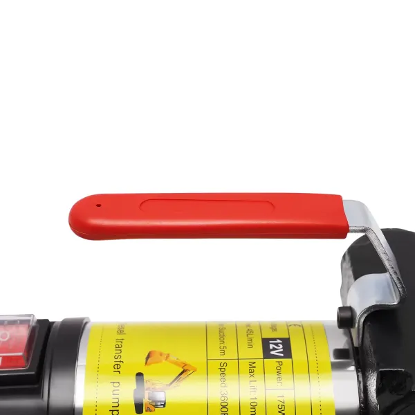 Pompe diesel auto-amorçante avec pistolet de distribution automatique, pompe à fioul avec pistolet et tuyau de 4 m, filtre biodiesel