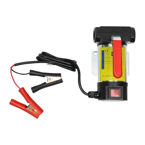 Pompe diesel auto-amorçante avec pistolet de distribution automatique, pompe à fioul avec pistolet et tuyau de 4 m, filtre biodiesel