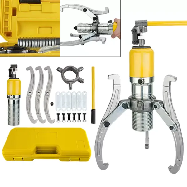 Extracteur de vitesse hydraulique 20T, Kit d'extracteur de vitesse hydraulique à 3 mâchoires séparateur d'extracteur de mâchoire
