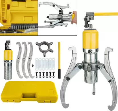20T hydraulische tandwieltrekker, 3-kaak hydraulische tandwieltrekkerset Kaaktrekkerscheider