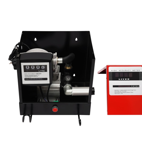 Pompe à diesel auto-amorçante 550 W - Arrêt automatique - Pompe à fioul 60 l/min