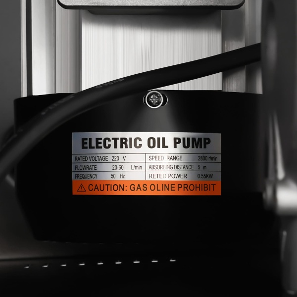 Pompe à diesel auto-amorçante 550 W - Arrêt automatique - Pompe à fioul 60 l/min