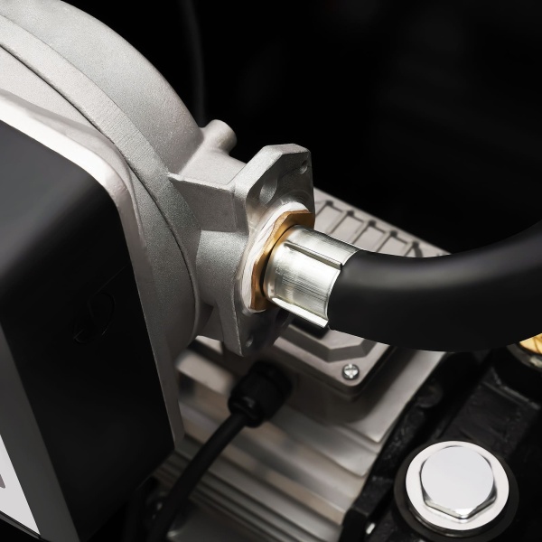 Pompe à diesel auto-amorçante 550 W - Arrêt automatique - Pompe à fioul 60 l/min