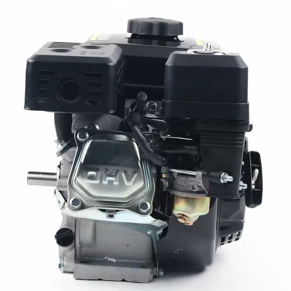 Moteur à essence 4 temps 212 cm³ - Moteur colonne 7,5 CV OHV - Démarrage facile avec démarrage électrique - 1 cylindre Moteur à essence 4 temps 212 cm³ - Moteur colonne 7,5 CV OHV - Démarrage facile avec démarrage électrique - 1 cylindre