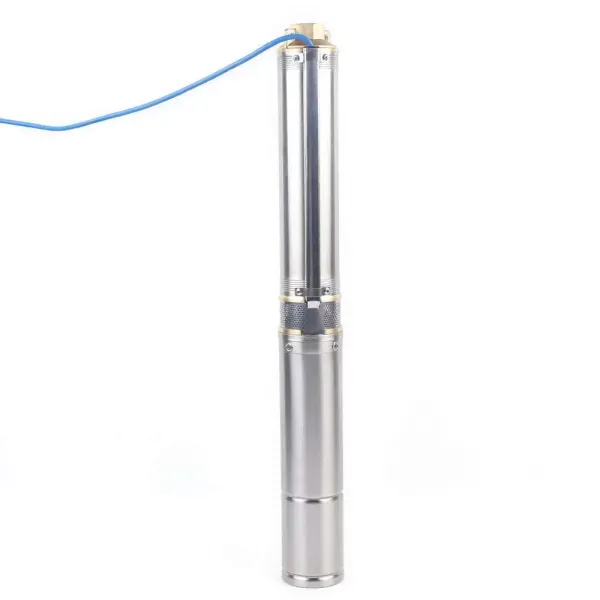 5000L / h pompe de puits profond pompe submersible en acier inoxydable pompe de puits 58m approvisionnement en eau 550W