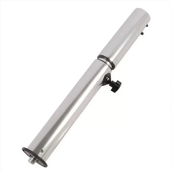 Pied de table pour bateau - Hauteur réglable de 565 à 720 mm - En aluminium