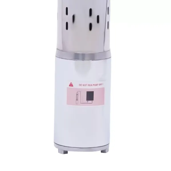 Pompe de puits profonde - 12 V - Solaire -  en acier inoxydable - 1,2 m³/h - Jusqu'à 20 m