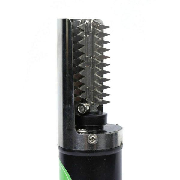 Ecailleur de poisson électrique 120 W - Portable - Batterie en acier inoxydable - Étanche - Rechargeable