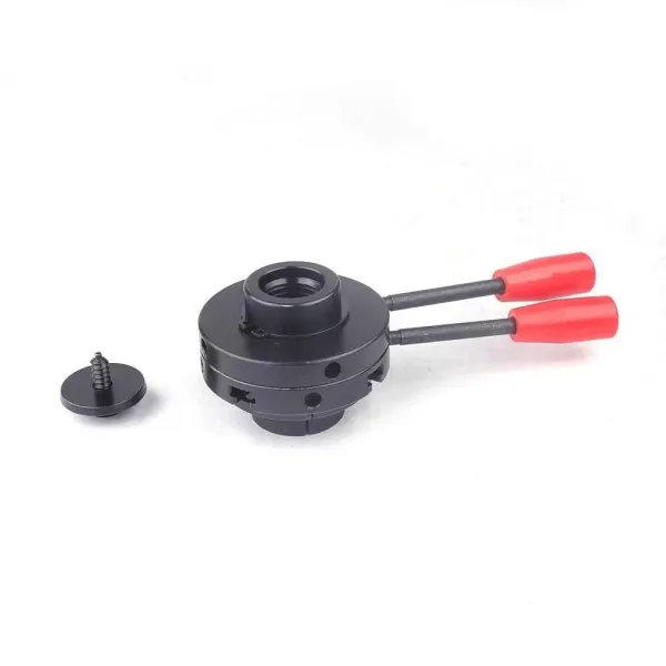 CNCEST Mandrin rotatif à 4 dents Ø 100 mm - Doublure auto-centrante - Mandrin auto-centrant - 4 pouces - M33 - En bois