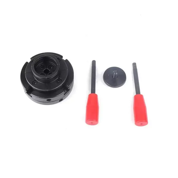 CNCEST Mandrin rotatif à 4 dents Ø 100 mm - Doublure auto-centrante - Mandrin auto-centrant - 4 pouces - M33 - En bois CNCEST Mandrin rotatif à 4 dents Ø 100 mm - Doublure auto-centrante - Mandrin auto-centrant - 4 pouces - M33 - En bois