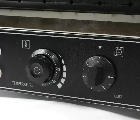 Wafelijzer 220 V - Gemaakt van roestvrij staal - Met antiaanbaklaag