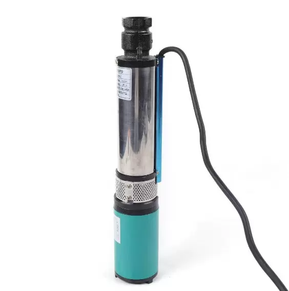 320 W Pompe solaire immergée en acier inoxydable DC 24 V Pompe submersible 25 m 5 m³/h