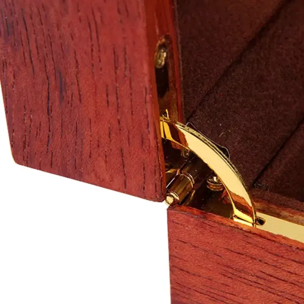 Coffret à Montres, Boîte pour Montres et Bracelets, Boîte à montres en bois à grilles multiples, doublure en velours, Rosewood Grain. (12 grilles)