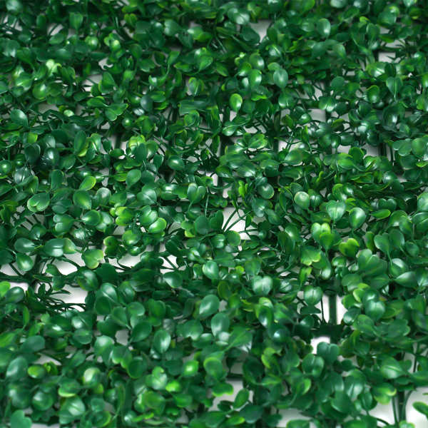 12 Pcs Artificielle Haie Plantes Suspendues Mur Plante Murale Tapis Décoration Extérieure - 40X60cm