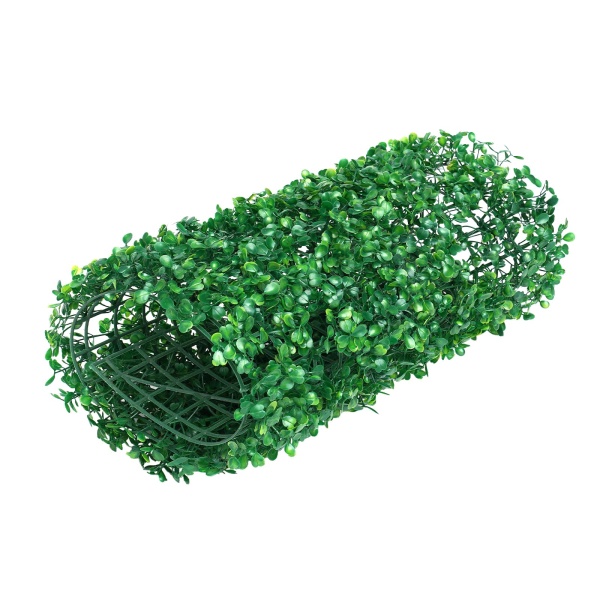12 Pcs Artificielle Haie Plantes Suspendues Mur Plante Murale Tapis Décoration Extérieure - 40X60cm