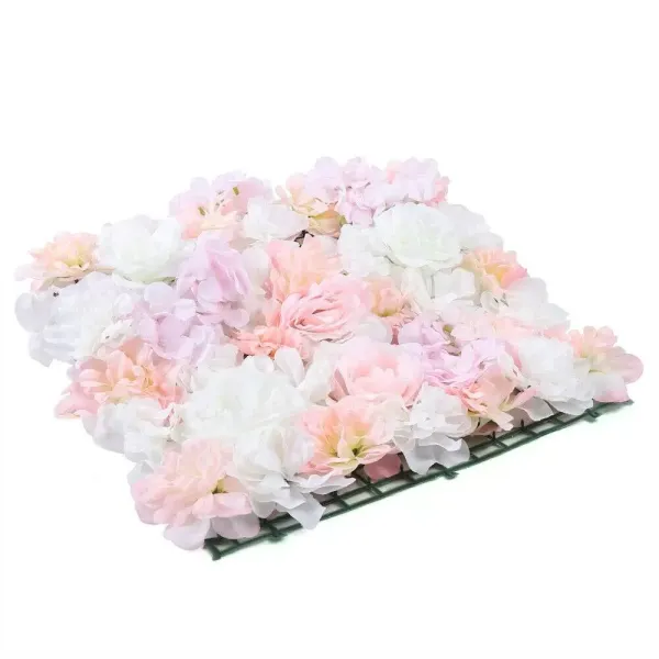 Lot de 8 Fleurs artificielles pour décoration de Jardin 40 x 60 cm