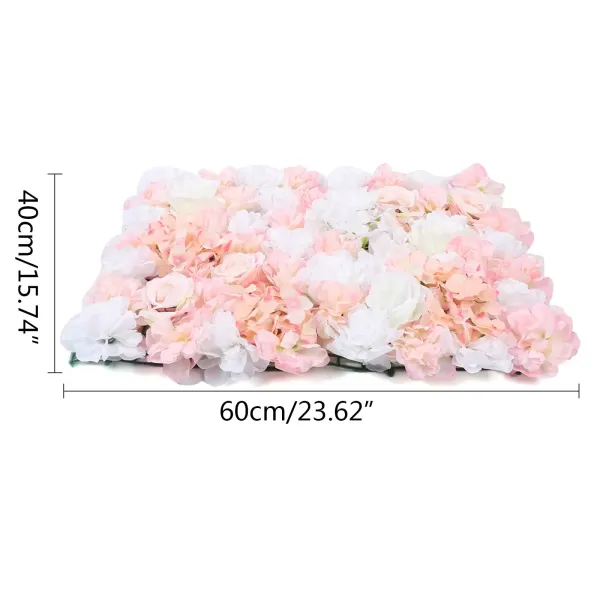 Lot de 6 murs de roses artificiels pour décoration de fond de rues de mariage Lot de 6 murs de roses artificiels pour décoration de fond de rues de mariage