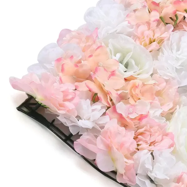 Lot de 6 murs de roses artificiels pour décoration de fond de rues de mariage Lot de 6 murs de roses artificiels pour décoration de fond de rues de mariage