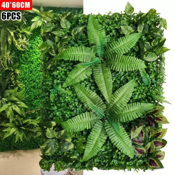 Lot de 6 murs de plantes - 40 x 60 cm - Protection UV - Pour la maison, la chambre ou le jardin