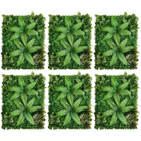 Lot de 6 murs de plantes - 40 x 60 cm - Protection UV - Pour la maison, la chambre ou le jardin Lot de 6 murs de plantes - 40 x 60 cm - Protection UV - Pour la maison, la chambre ou le jardin