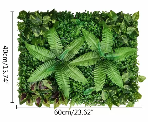 Lot de 6 murs de plantes - 40 x 60 cm - Protection UV - Pour la maison, la chambre ou le jardin