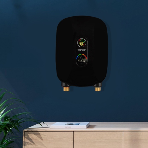 Chauffe-eau électrique sans réservoir 220 V pour l'approvisionnement en eau chaude instantané Accessoires de salle de bain